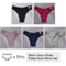 5Pack Womens Cotton Brazilian VWaist Panties Low Rise Comfortable Bikini Underwear Set 12