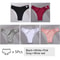 5Pack Womens Cotton Brazilian VWaist Panties Low Rise Comfortable Bikini Underwear Set 16
