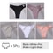 5Pack Womens Cotton Brazilian VWaist Panties Low Rise Comfortable Bikini Underwear Set 18