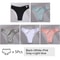 5Pack Womens Cotton Brazilian VWaist Panties Low Rise Comfortable Bikini Underwear Set 19