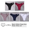 5Pack Womens Cotton Brazilian VWaist Panties Low Rise Comfortable Bikini Underwear Set 7