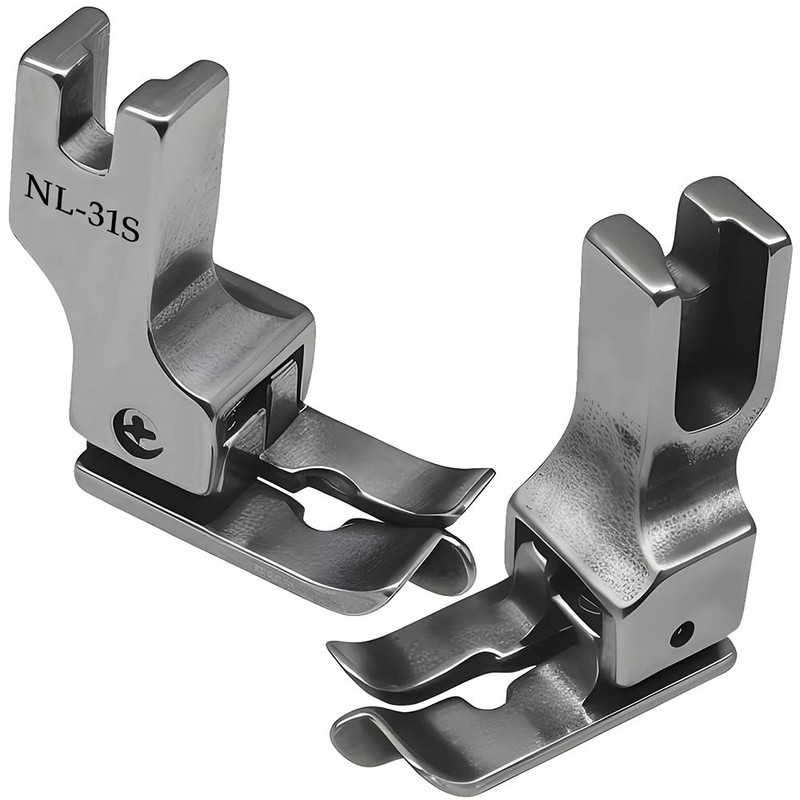Precision Stitch In Ditch Presser Foot Set For Industrial Sewing Machines 2 Pack 2