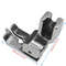 Precision Stitch In Ditch Presser Foot Set For Industrial Sewing Machines 2 Pack 3