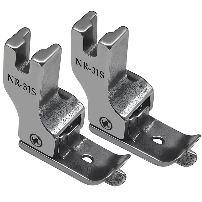 Precision Stitch In Ditch Presser Foot Set For Industrial Sewing Machines 2 Pack 6