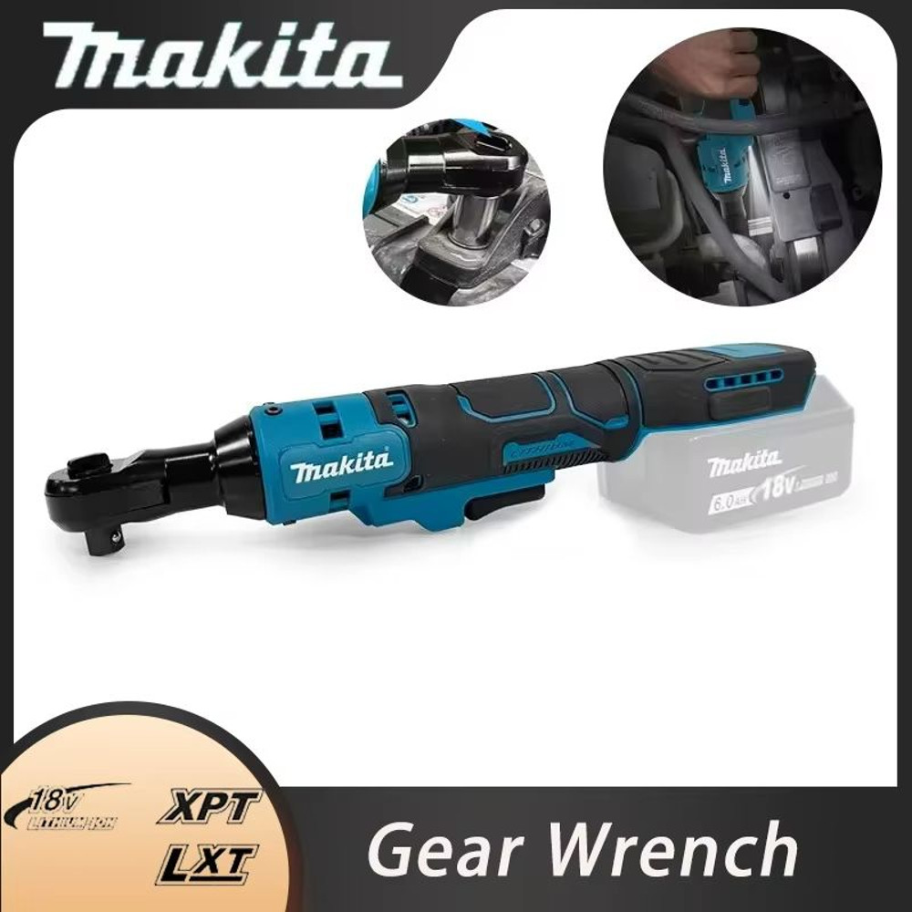 HighTorque 18V Brushless RightAngle Ratchet Wrench  Compact Power Tool 1