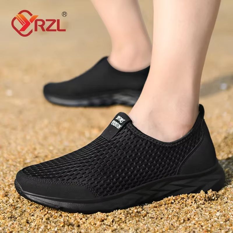 Men Sneakers Lightweight Mesh Walking Shoes Breathable Casual NonSlip Tennis Loafers 6