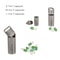 Titanium Waterproof Mini Pill Box Sealed EDC Storage Capsule For Travel Camping Perfume Medicine 1