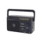 Classic AM FM Shortwave Transistor Radio Battery Or AC Powered With Large Tuning Knob For Indoor 5