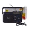Classic AM FM Shortwave Transistor Radio Battery Or AC Powered With Large Tuning Knob For Indoor 6