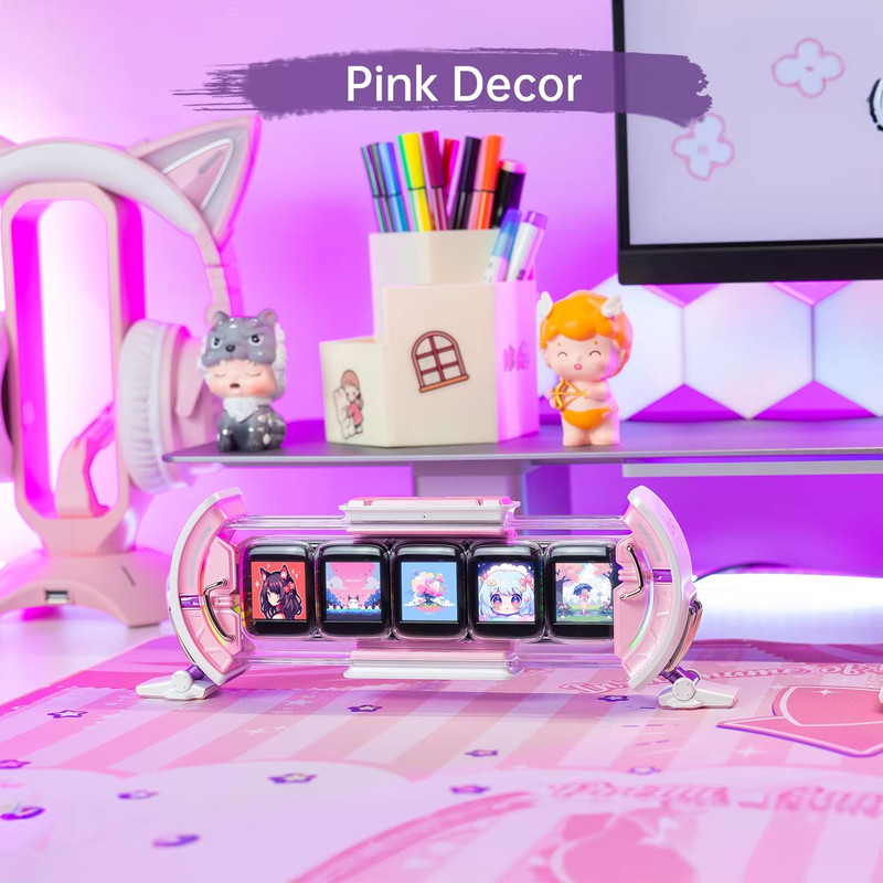 Divoom Times Gate Smart Pixel Clock AppControlled Digital Display With Weather Stocks Gaming Widg 1