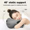 Ergonomic UShaped Memory Foam Travel Pillow  Soft Cervical Neck Support With Massage Feature 1