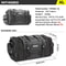 Rhinowalk Expandable Motorcycle Tail Bag Waterproof 19L80L Trunk Luggage For Touring Commuting 7