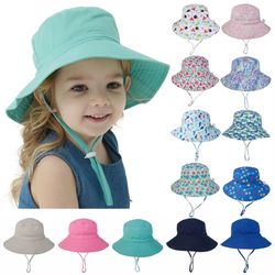 kids uv protection sun hat – breathable outdoor baby sun cap with neck & ear cover (0–8 years)
