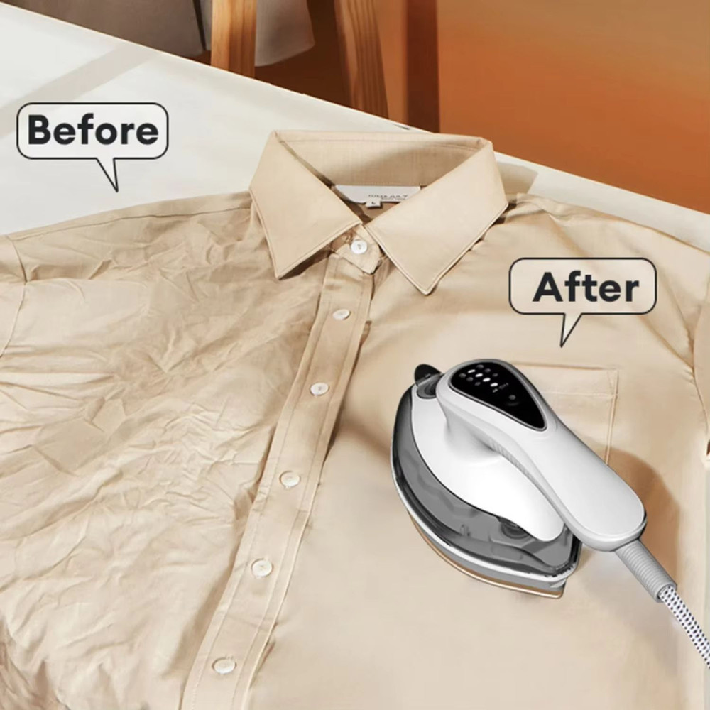 Handheld Garment Steamer  1100W Portable Clothes Steamer With Mite Removal For Home  Travel Use 5