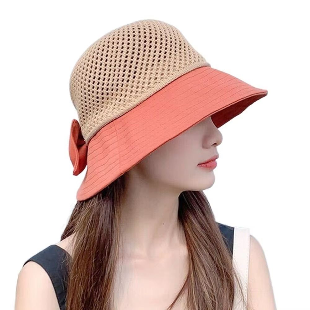 UV Protection Bucket Hat For Women Foldable Wide Brim Summer Sun Hat With Ponytail Hole 10