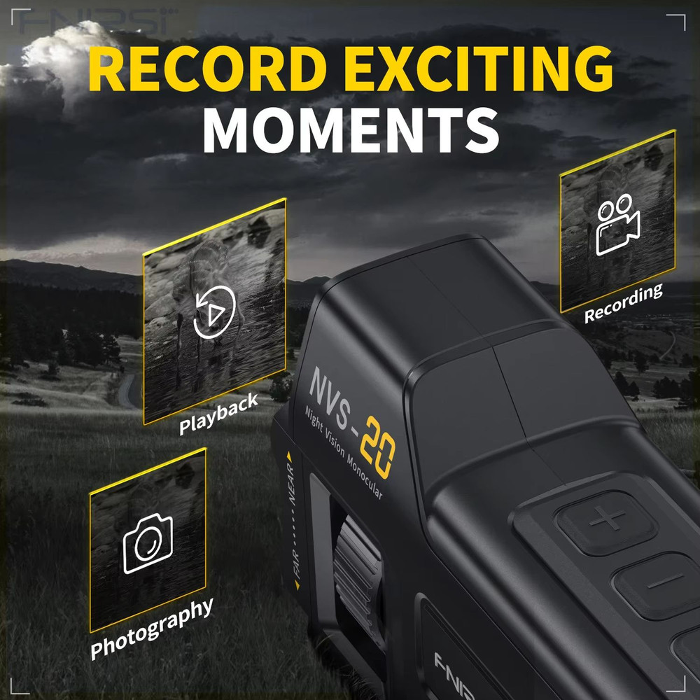 FNIRSI 4K Digital Night Vision Scope For Hunting And Camping 4