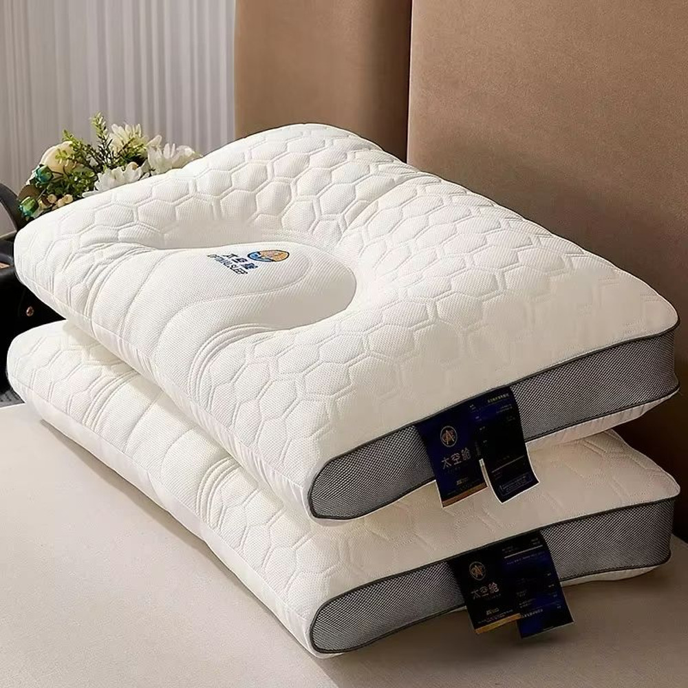 3D Ergonomic Space Pillow For Neck Support And Comfortable Sleep 1