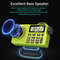 EchoLite Portable AMFM Bluetooth Radio With Bass Speaker  Recording 8