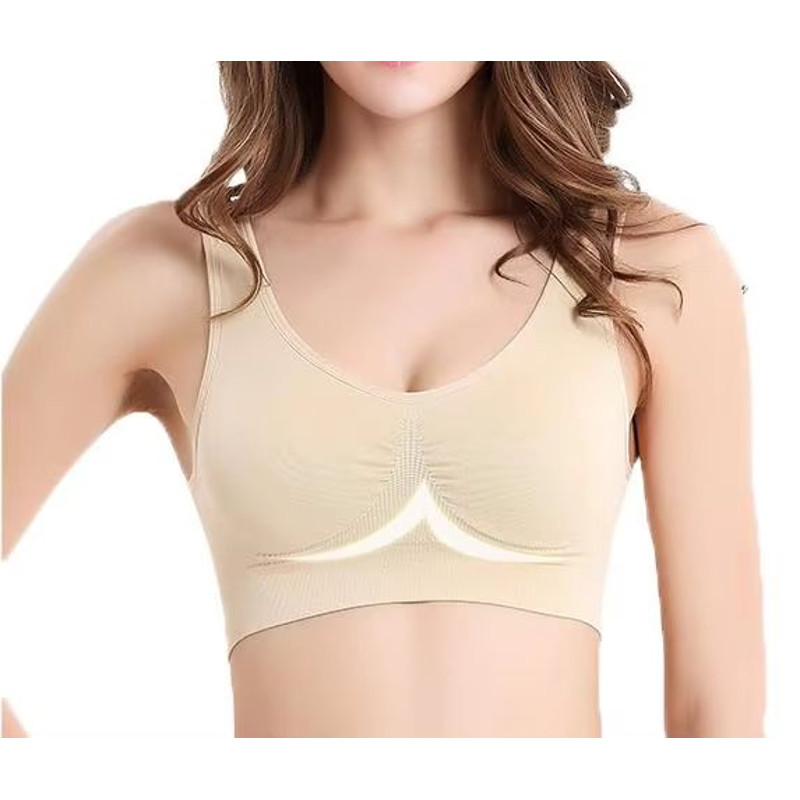 FlexFit Seamless Wireless Bralette  Plus Size PushUp And UltraComfortable 3