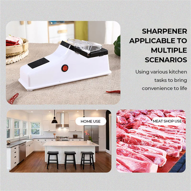 SharpEdge Electric Knife Sharpener  Fast Professional Sharpening For Home  Restaurant Use 3
