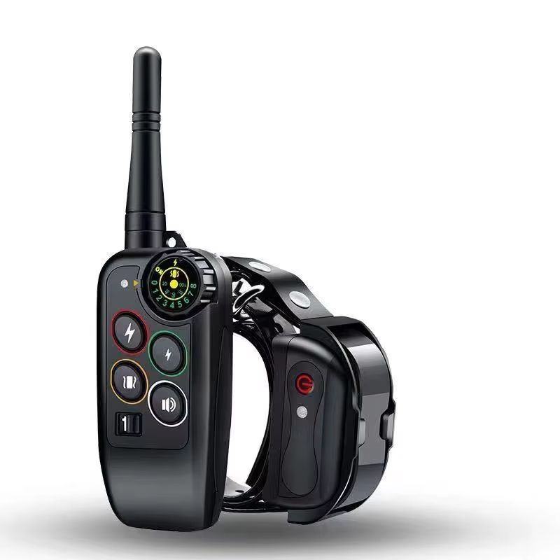 Waterproof Electric Dog Training Collar  1000m Remote Control With Shock Vibration  Beep For All Do 6