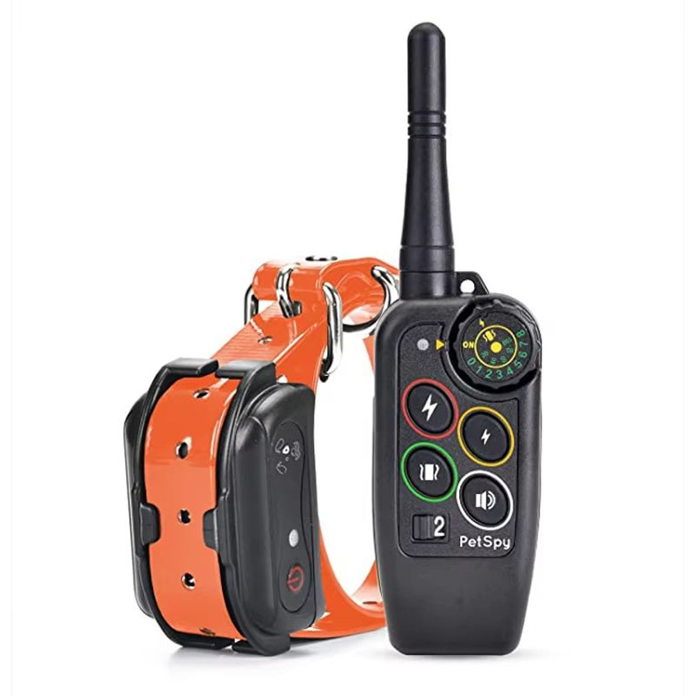 Waterproof Electric Dog Training Collar  1000m Remote Control With Shock Vibration  Beep For All Do 7