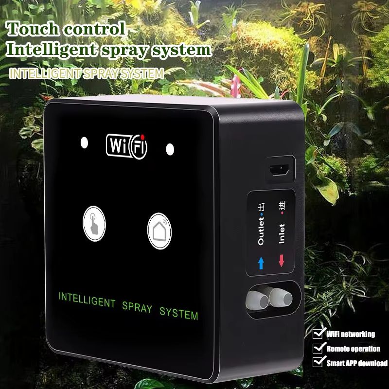 WiFiControlled Rainforest Misting System Smart Automatic Reptile Sprayer Humidifier With Timer Fu 1
