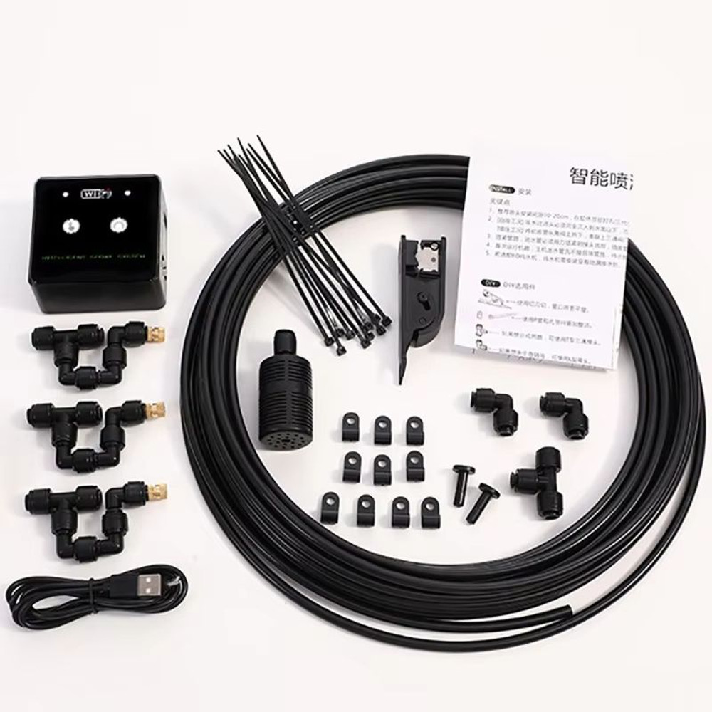 WiFiControlled Rainforest Misting System Smart Automatic Reptile Sprayer Humidifier With Timer Fu 3