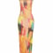 Colorblock Bodycon Patchwork Dress Sleeveless Summer Clubwear For Women 4