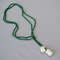 French Style Baroque Pearl And Green Sandstone Necklace For Women 3