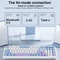 AULA F99 Wireless Mechanical Gaming Keyboard 99Key RGB HotSwappable With Bluetooth Wired Modes 1