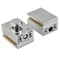 NoDrill Glass Door Floor Latch Lock Zinc Alloy Ground Bolt For Bathroom Toilet Shop Or Home Use 3