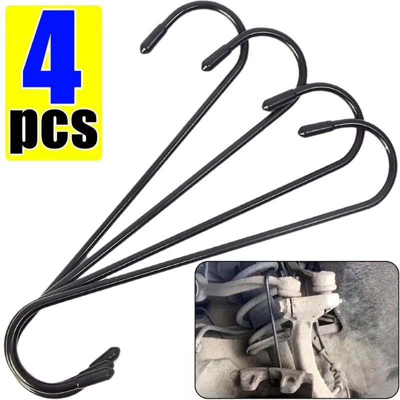 AutoPro S Shape Caliper Hanger Hook Tool With Rubber Tips For Brake And Suspension Work 0
