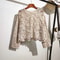 Elegant Crochet Knit ButtonUp Cardigan Beach Cover Up 3