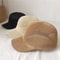 EcoBreezy Straw Baseball Cap Lightweight Breathable Straw Baseball Cap With Adjustable Fit For Sun 0