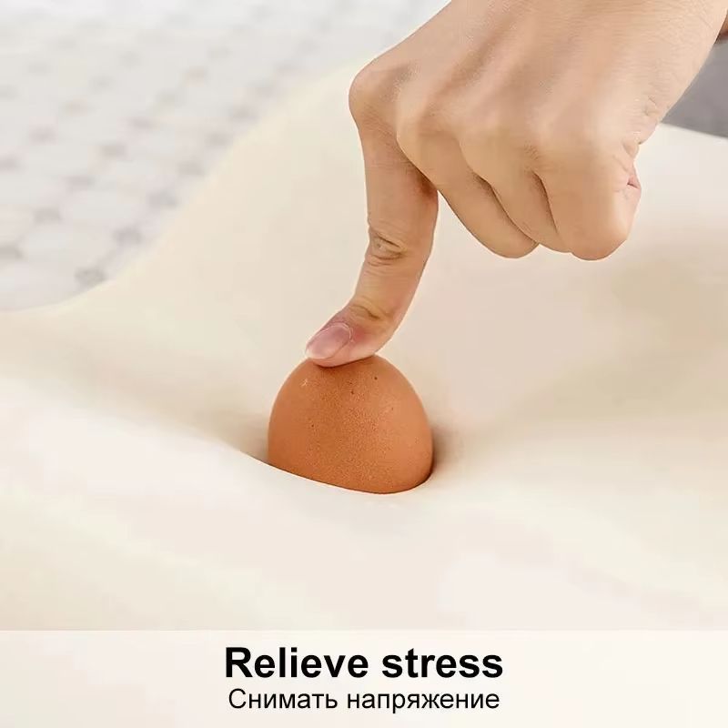 ErgoCloud Contour Memory Foam Pillow For Side Sleepers  Neck Pain Relief 2