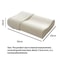 ErgoCloud Contour Memory Foam Pillow For Side Sleepers Neck Pain Relief 3