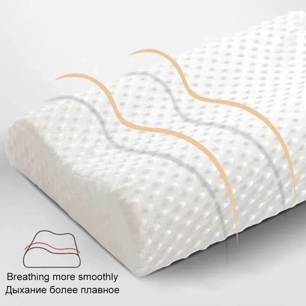ErgoCloud Contour Memory Foam Pillow For Side Sleepers  Neck Pain Relief 4
