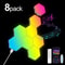 LumiShape RGB Smart Hexagon Wall Lights Customizable Ambient Lighting For Gaming Home Decor 10