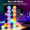 LumiShape RGB Smart Hexagon Wall Lights Customizable Ambient Lighting For Gaming Home Decor 5