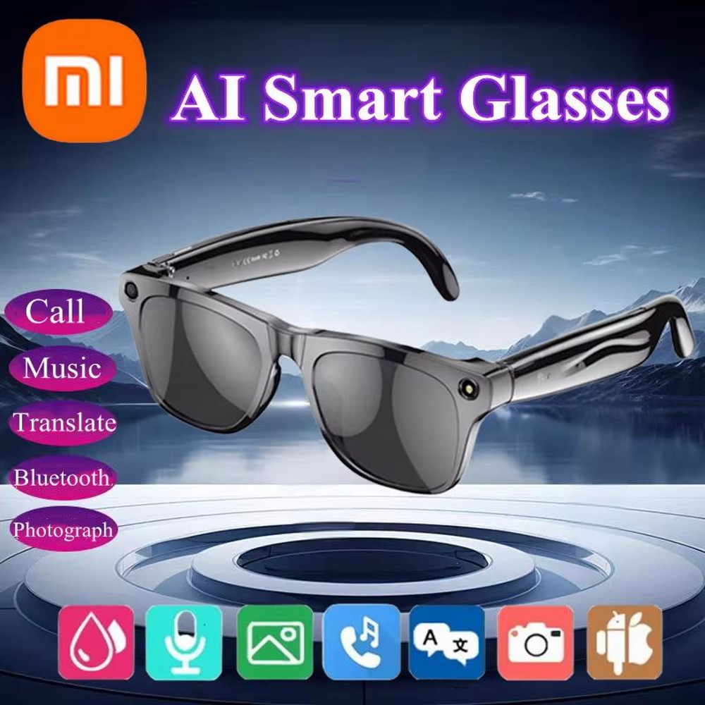 Xiaomi Smart 4K Camera Glasses With AI Assistant  Bluetooth Calling 0
