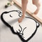 Thickened Bathroom Floor Mat Non Slip Absorbent Flannel Toilet And Shower Rug 6