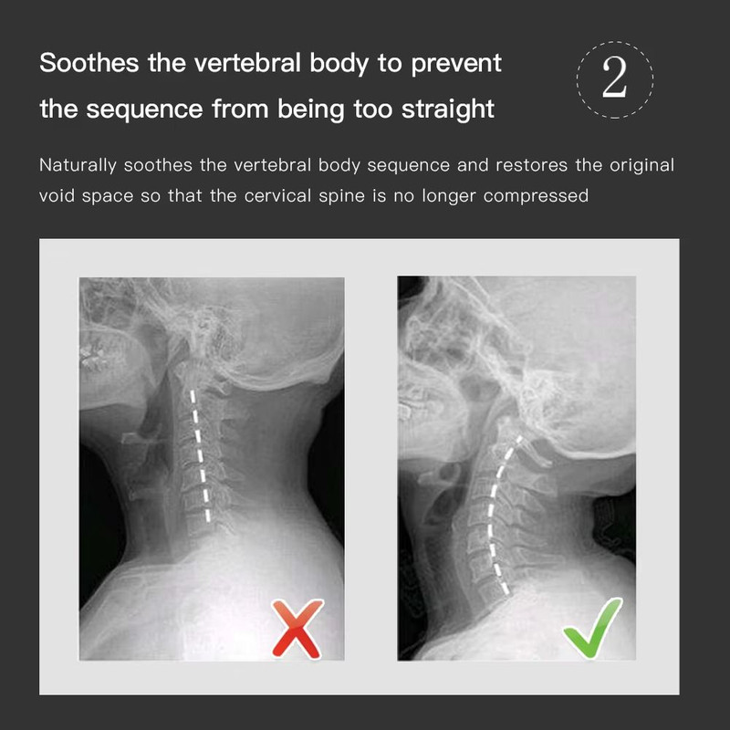 Electric Neck Massager With Heat Vibration And Air Compression For Cervical Pain Relief 3