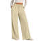 Womens Summer Casual Jumpsuit Tie Waist Loose Wide Leg Stretchy Pants 9