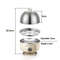 360W Electric Egg Boiler  Steamer  Multifunctional Breakfast Maker With Timer  Auto ShutOff 5