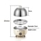 360W Electric Egg Boiler Steamer Multifunctional Breakfast Maker With Timer Auto ShutOff 5