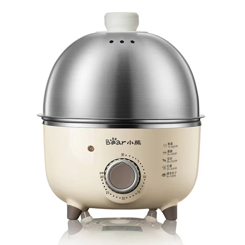 360W Electric Egg Boiler  Steamer  Multifunctional Breakfast Maker With Timer  Auto ShutOff 6