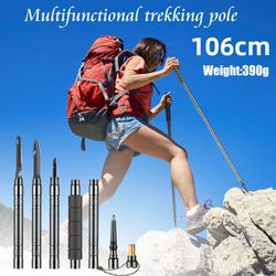 ultralight collapsible trekking poles – adjustable hiking & climbing sticks