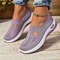 BreathEasy Mesh Flats  Lightweight SlipOn Casual Shoes For Women 9