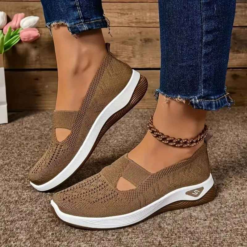 BreathEasy Mesh Flats  Lightweight SlipOn Casual Shoes For Women 16